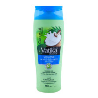 Vatika Coconut & Castor Volume & Thickness Shampoo 400ml - Enhance Hair Volume and Thickness Effortlessly