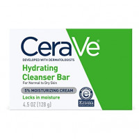 CeraVe Hydrating Cleansing Bar Soap for Normal to Dry Skin - 128g: Gentle and Effective Skincare Solution