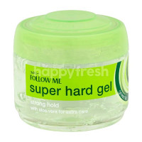 Discover the Power of Follow Me Green Fix Super Hard Gel 160g for Long-lasting, Eco-friendly Hairstyles