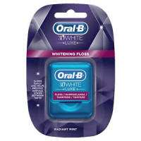 Oral B 3D White Luxe Whitening Floss Radiant Mint 35m: Achieve a Radiant Smile with Oral Care Essential