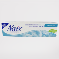 Nair Natural Extract Sensitive Hair Removal Cream 80ml - Gentle and Effective Hair Removal Solution