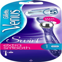 Gillette Venus Swirl Extra Smooth Razor with 5 Blades - Achieve Effortlessly Smooth Results