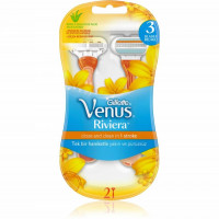 Experience Effortless Smoothness with Gillette Venus Riviera Close & Clean In 1 Stroke Razor