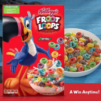 Kellogg's Froot Loops 286gm: Delicious, Colorful Cereal for a Fun Breakfast!