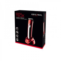 Sinelco Original Professional Teox Compact Trimmer in Red - High-Quality Haircutting Solution