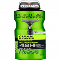 Loreal Men Expert Clean Power 48H Anti-Perspirant Deodorant Spray 250ml