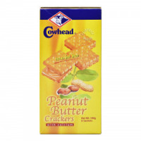 Cowhead Peanut Butter Crackers With Calcium 190gm | Best Online Service