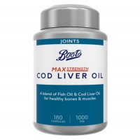 Boots Max Strength Cod Liver Oil for Joints - 180 Capsules | Ecommerce Website