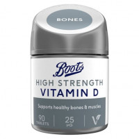 Boots Vitamin D Support: Enhance Bone & Muscle Health with 90 Tablets