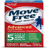 Move Free Advanced Plus MSM with Glucosamine and Chondroitin - 120 Tablets: Unlock Joint Health and Mobility
