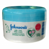 Johnson's Milk + Rice Baby Cream 100gm