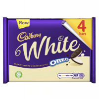 Cadbury White Oreo 4bars 164gm