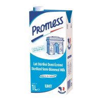 Promess 1ltr Semi-Skimmed Milk - Buy High-Quality Milk Online | E-commerce Site