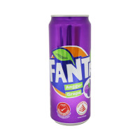 Fanta Grape Soda - 320ml Can | Refreshing Beverage | Buy Online