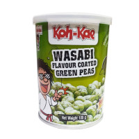Koh-Kae Wasabi Coated Green Peas 100g: Spicy and Crunchy Snack for a Flavorful Experience