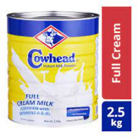 Cowhead Full Cream Milk Powder 2.5kg - Premium Quality Dairy Product