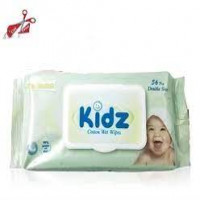 Kidz Ultra Comfort Cotton Wet Wipes - Gentle and Soft Cleaning Solution for Kids