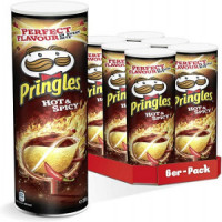 Deliciously Spicy Pringles Perfact Flavor: 165gm - Buy Now!