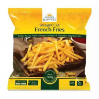 Golden Harvest Straight Cut French Fries 1000gm - Crispy and Delicious | Buy Online Now