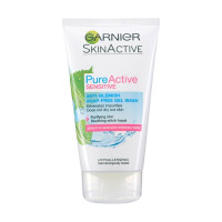 Gentle and Effective: Garnier Pure Active Sensitive Anti-Blemish Face Wash