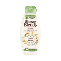Garnier Almond Crush Ultimate Blends Shampoo - Nourishing Haircare with the Power of Almonds