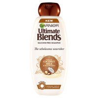 Garnier Coconut Milk & Macadamia Ultimate Blends Shampoo - Nourish and Hydrate Your Hair with Natural Ingredients