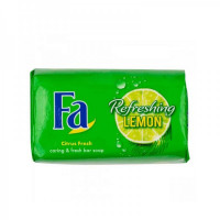 Fa Refreshing Lemon Citrus Fresh Caring & Fresh Bar Soap - Invigorate Your Senses and Revitalize Your Skin