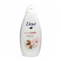 Dove Caring Bath: Almond Cream Infused with Hibiscus for Nourished Skin