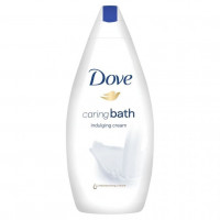 Dove Caring Indulging Cream Bath Soak Body Wash - Luxurious Pampering for Your Skin