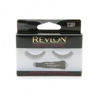 Revlon Fantasy Lengths Maximum Wear Glue On Eyelashes, Flirty 1 Pr