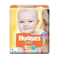 Huggies Dry Baby Diaper Belt System L 8-14 kg