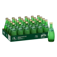Perrier Water Glass Bottle 24-Piece Pack: Refreshing Hydration at Your Fingertips