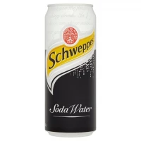 Schweppes Soda Water Can: Refreshing Bubbles in a Convenient Can
