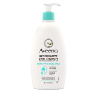 Aveeno Restorative Skin Therapy Sulfate-Free Body Wash for Gentle and Nourishing Cleansing