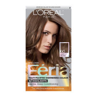 L'Oreal Paris Feria Multi Faceted Shimmering Permanent Hair Color Light Brown 60
