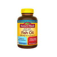 Nature Made Burp-Less Fish Oil 1200 mg Omega 3 Supplement