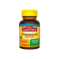 "Nature Made Potassium Gluconate 550mg: Support Electrolyte Balance and Overall Health"