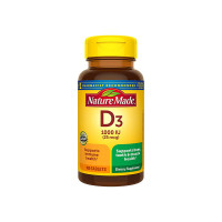Nature Made Vitamin D3 1000 IU 25 mcg - Boost Your Immunity and Promote Healthy Bones