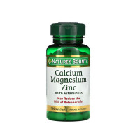 Nature's Bounty Calcium Magnesium Zinc: Boosting Bone Health with Vitamin D3