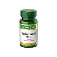 Nature’s Bounty Folic Acid 800 mcg Maximum Strength