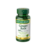 Boost Your Wellness with Nature's Bounty Ginger Root 550 mg - The Perfect Natural Supplement!