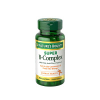 Nature’s Bounty Super B Complex with Folic Acid Plus Vitamin C - 150 Coated Tablets