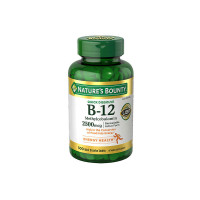 Boost Your Energy Levels with Nature's Bounty Vitamin B-12 2500mcg - Shop Now!