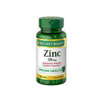 Nourish Your Health with Nature’s Bounty Zinc 50mg: Unlocking the Power of Essential Minerals