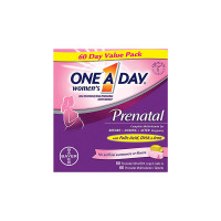 One A Day Women’s Prenatal Multivitamin Two Pill Formula 60 Gels + 60 Tablets