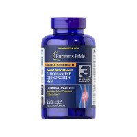 Puritan's Pride Double Strength Glucosamine Chondroitin & MSM Joint Soother: Effective Joint Support Supplement
