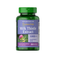 Puritan’s Pride Milk Thistle Extract: 1000mg, Natural Liver Support Supplement
