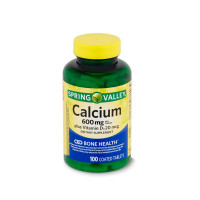 Spring Valley Calcium 600mg: Boost Your Bone Health with High-Quality Supplements