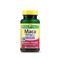 Boost Energy and Vitality with Spring Valley Maca Dietary Supplement 500 mg