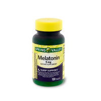 Spring Valley Melatonin 5mg - Natural Sleep Aid Supplement for Quality Rest
